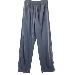 Nike Dri-Fit Sweatpants‎ Men's Small Gray Style# 383953-063 Pull On Zip Ankle